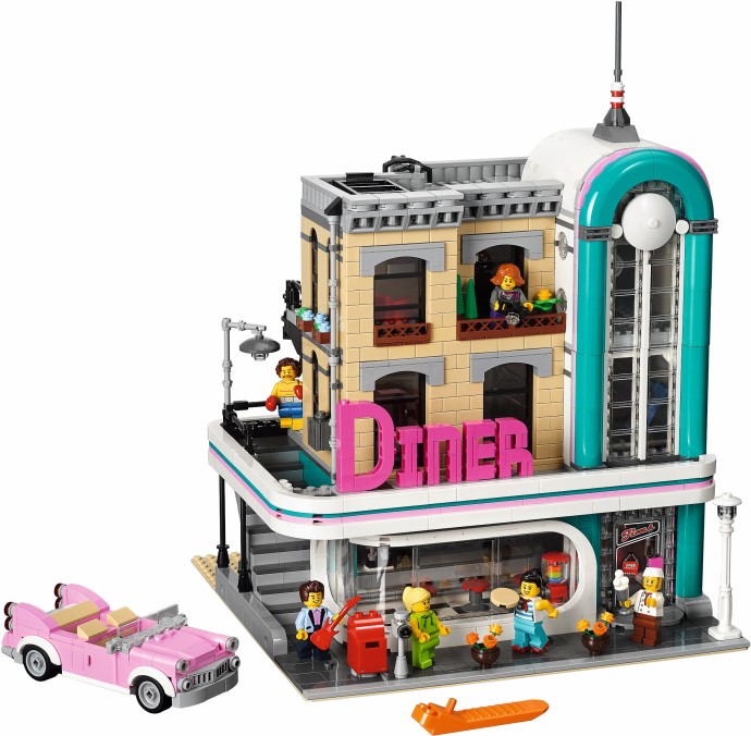 LEGO Downtown Diner (#10260) box