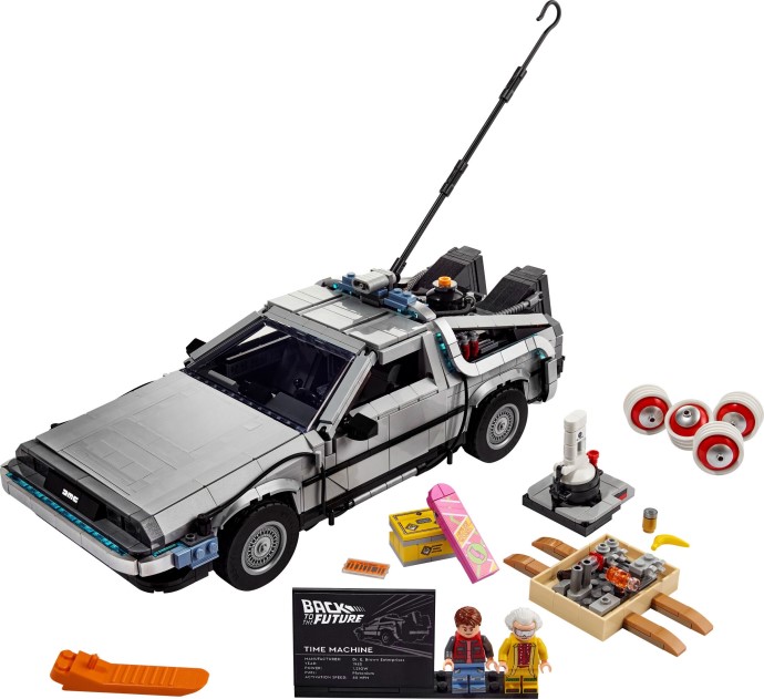 LEGO Back to the Future Time Machine (#10300) box