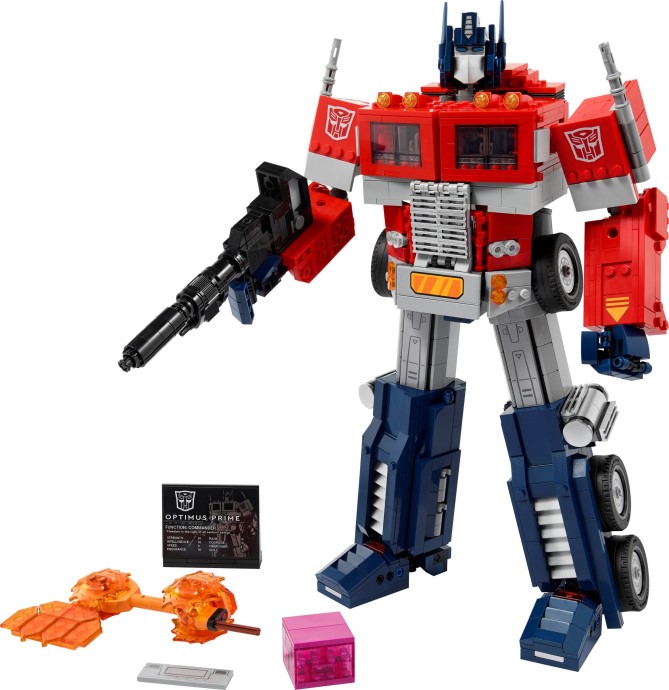 LEGO Optimus Prime (#10302) box