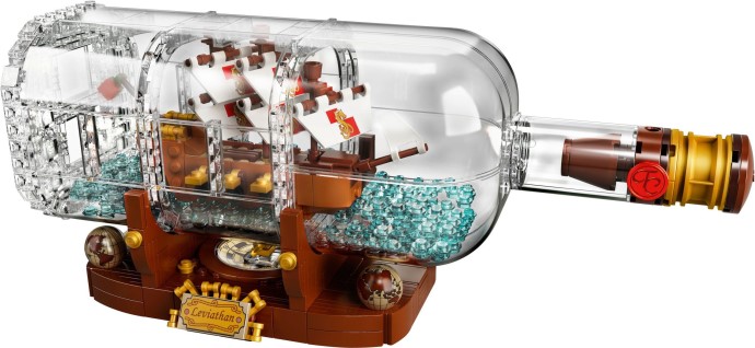 LEGO Ship in a Bottle (#21313) box