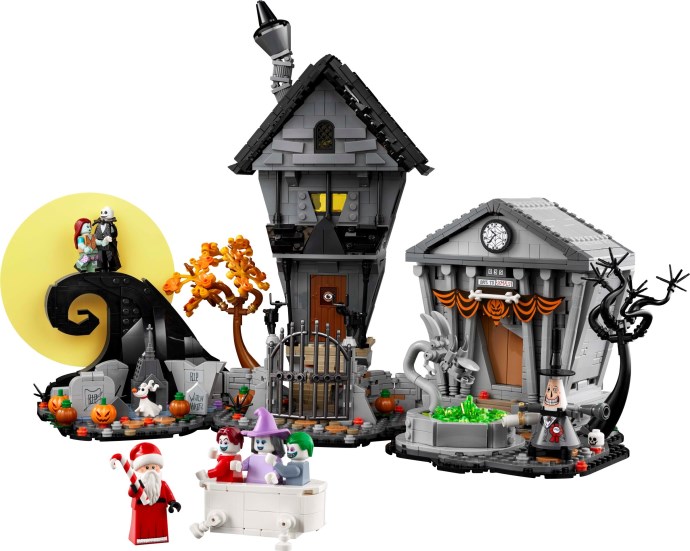 LEGO Disney Tim Burton's The Nightmare Before Christmas (#21351) box