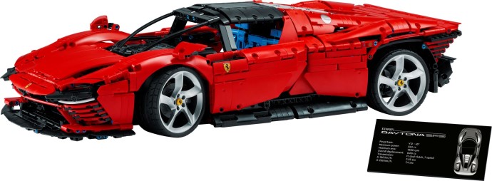 LEGO Ferrari Daytona SP3 (#42143) box
