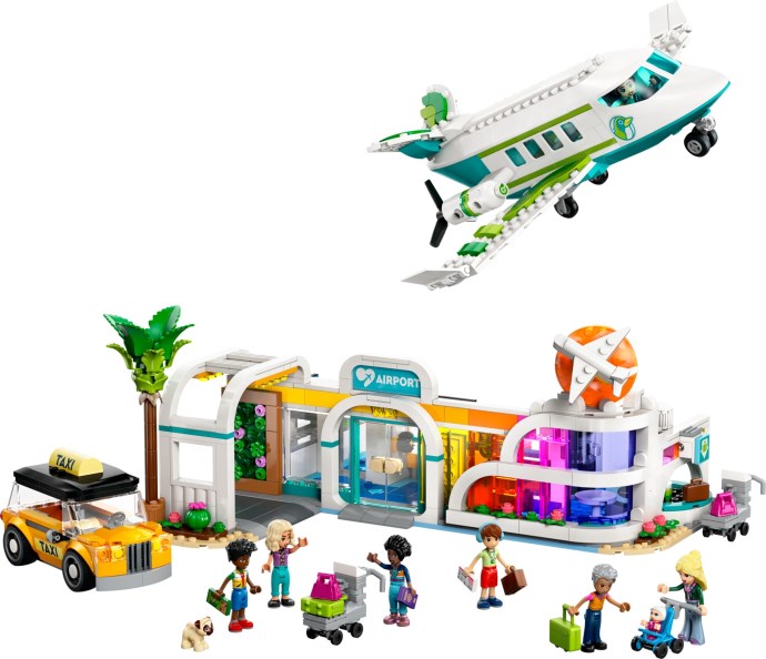 LEGO Heartlake City Airport and Airplane (#42656) box