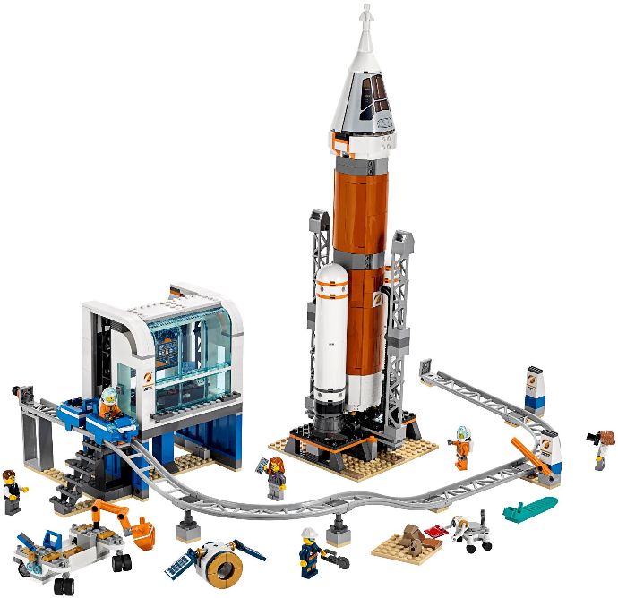 LEGO Deep Space Rocket and Launch Control