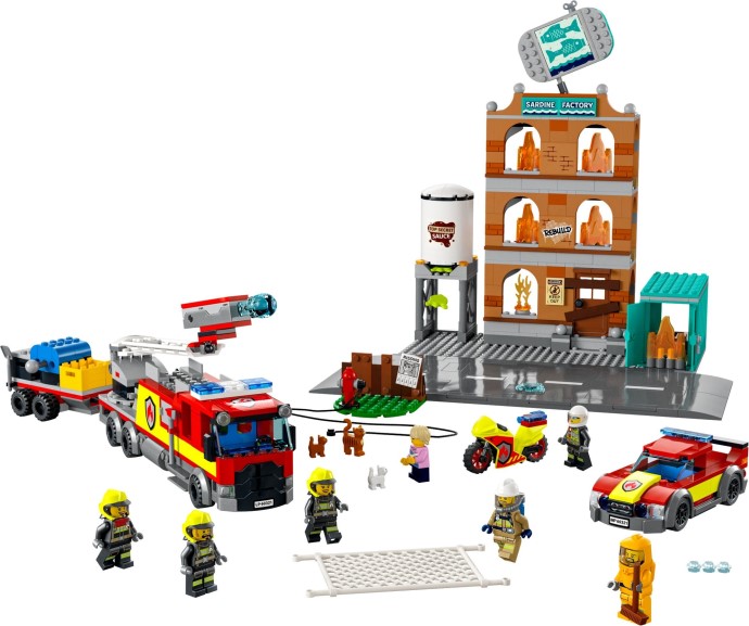 LEGO Fire Station (#60321) box