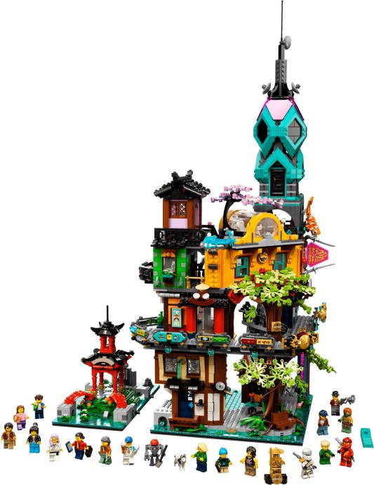 LEGO NINJAGO City Gardens (#71741) box