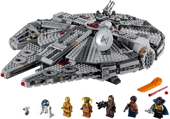 LEGO Millennium Falcon (#75257) box