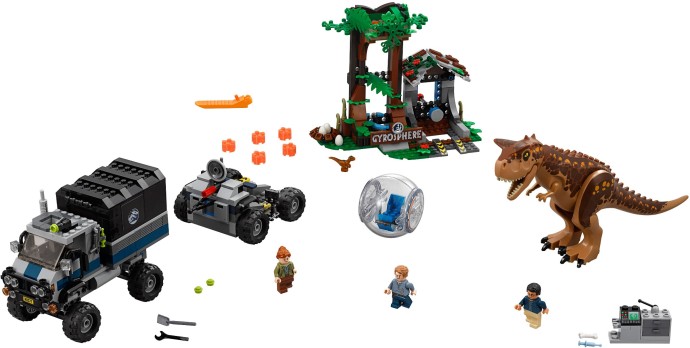 LEGO Carnotaurus Gyrosphere Escape