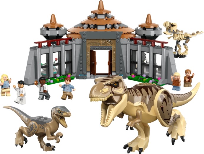 LEGO Visitor Center: T. rex & Raptor Attack